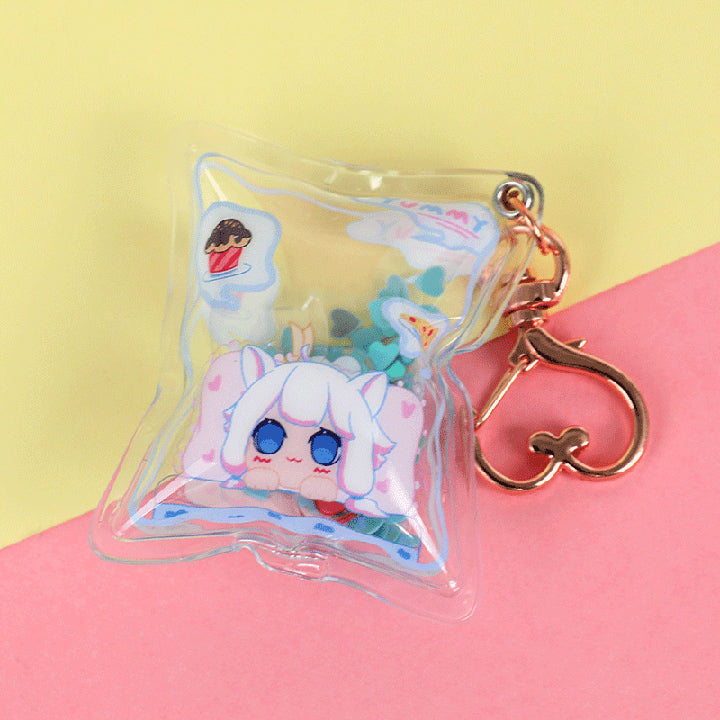 Porte-clés personnalisés de bonbon d&