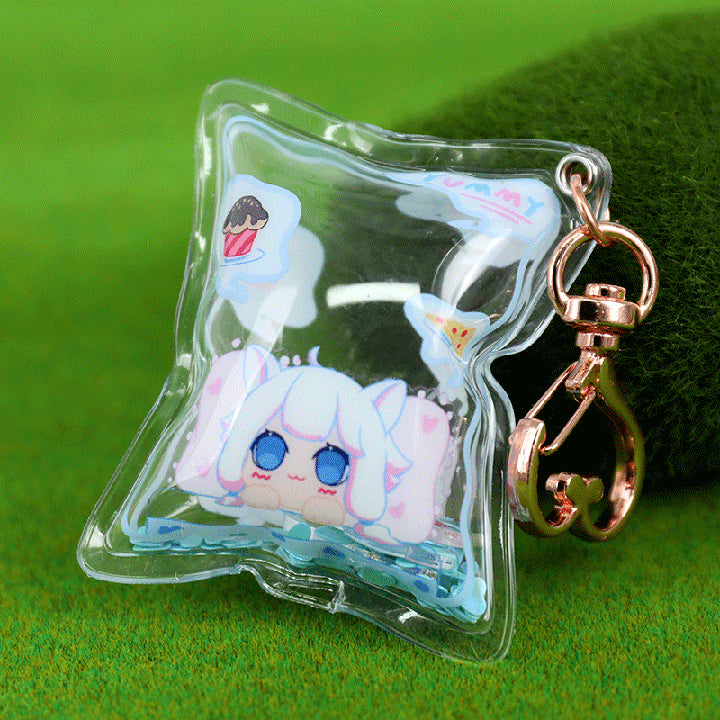 Porte-clés personnalisés de bonbon d&