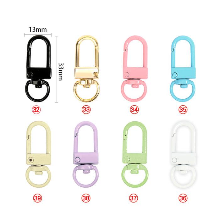 Custom Silver&amp;Gold edge acrylic keychain - VOGRACE
